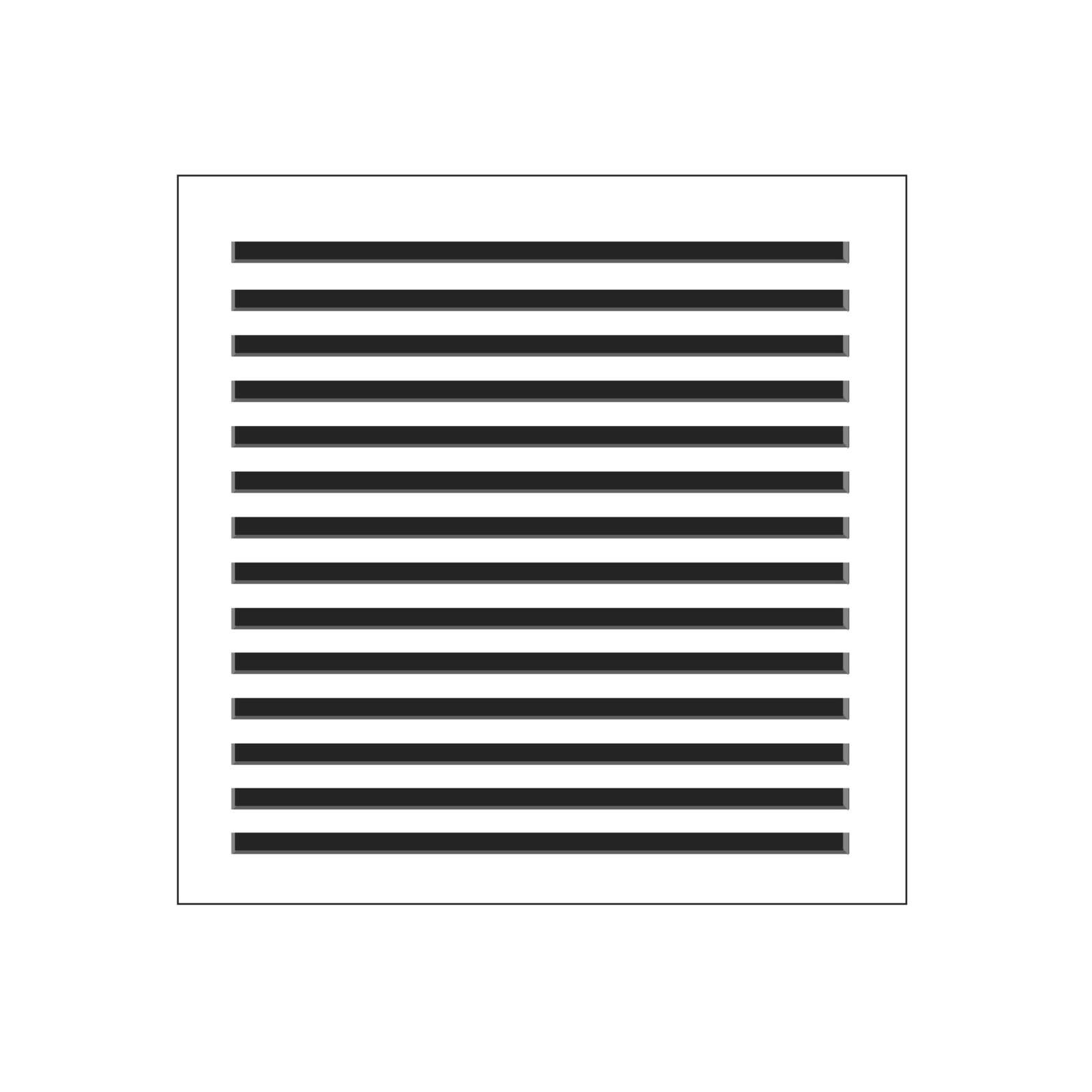 Envisivent Removable Magnetic Mud-In Flush Mounted Wall Air Return Vent
