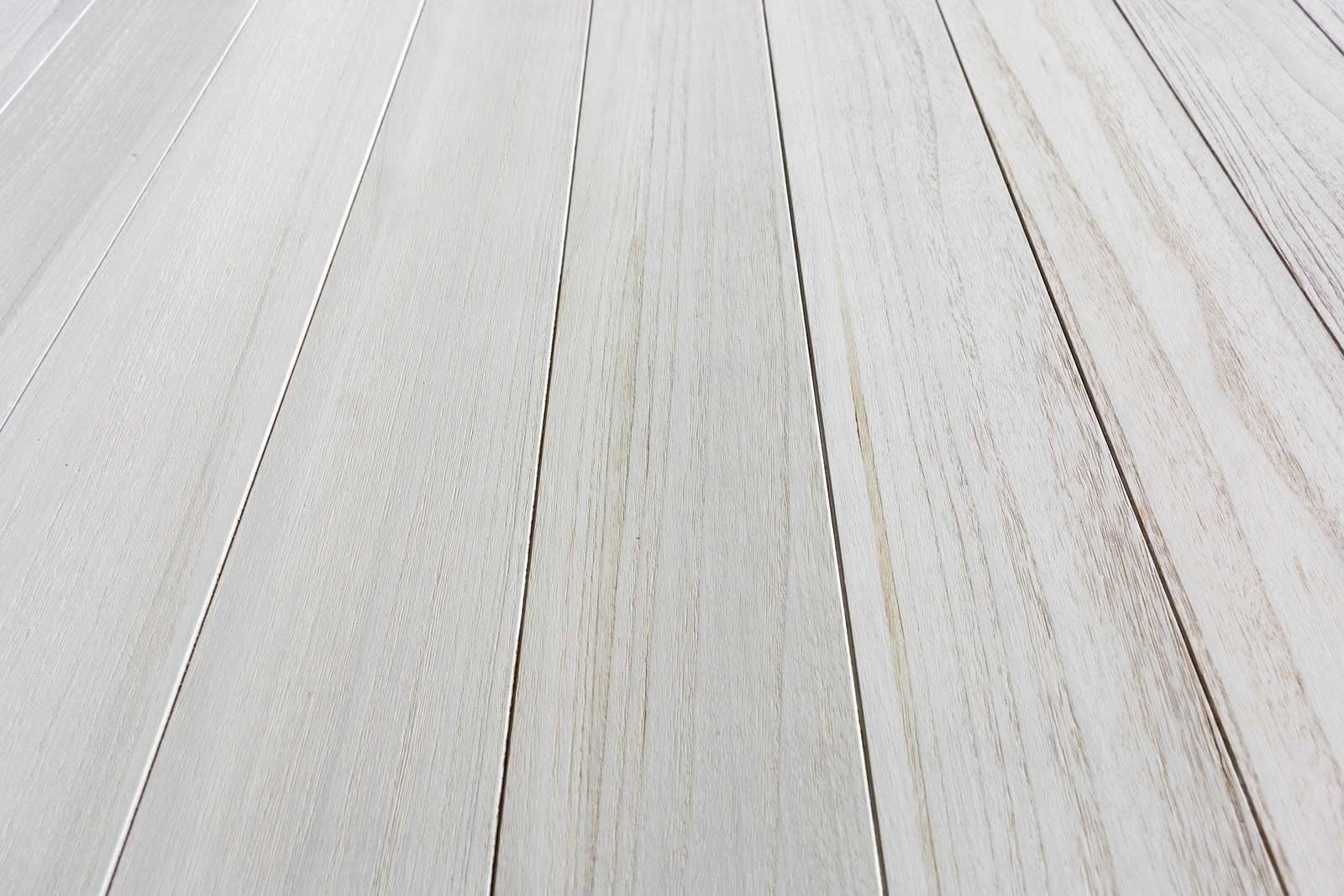 Luxdecor Real Wood Planks For Wall- White Shiplap Boards 5 Peel And Stick