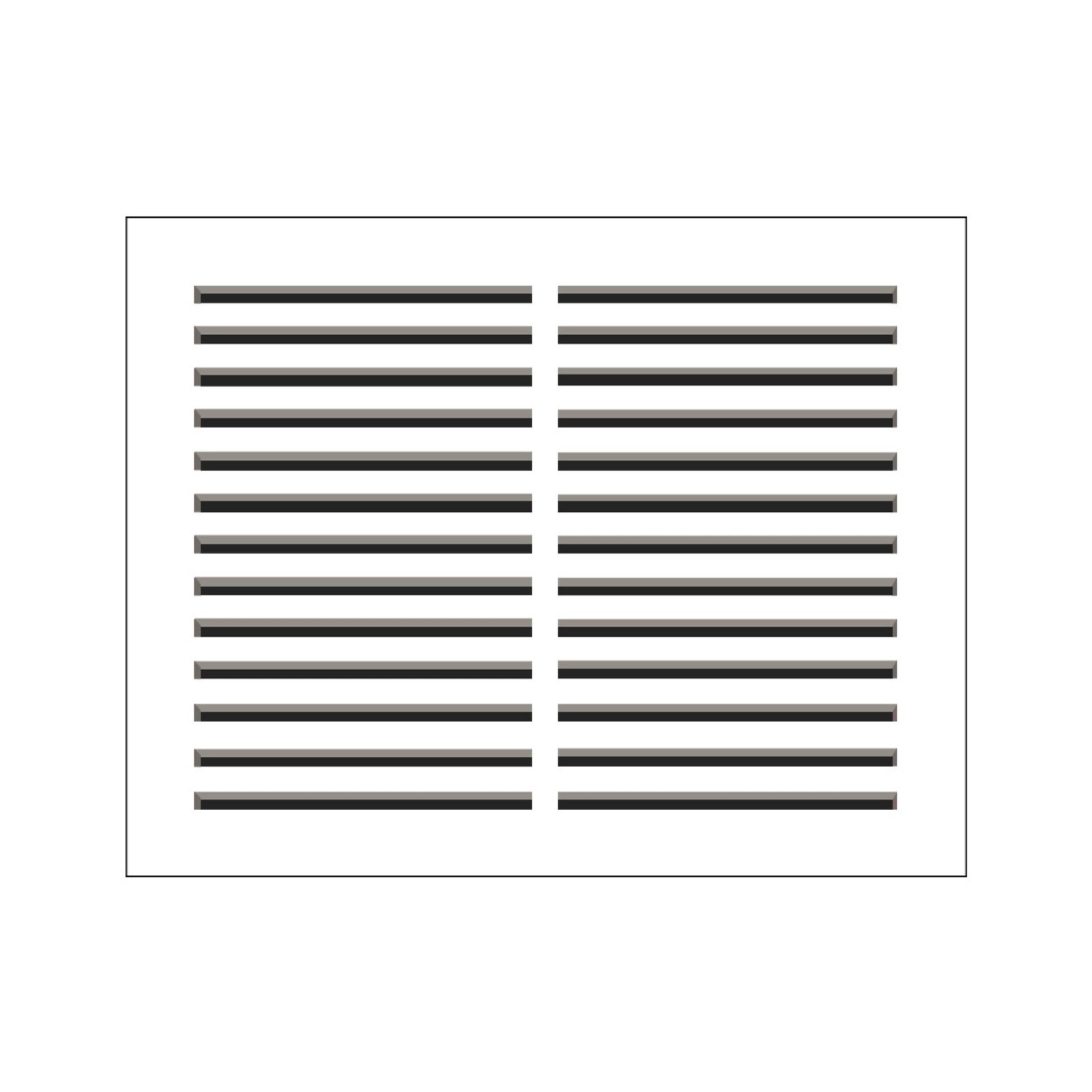 Envisivent Removable Magnetic Mud-In Flush Mounted Wall Air Return Vent