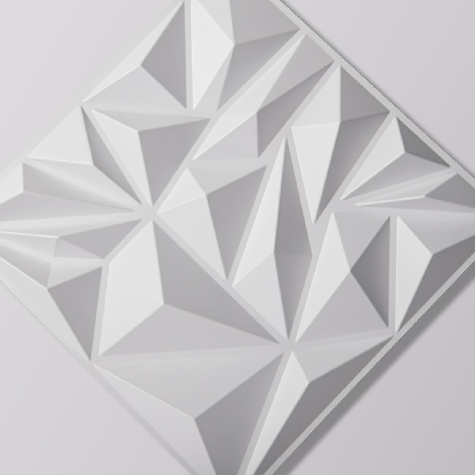Art3D 33-Pack 3D Wall Panels For Interior Wall Decor Modern Diamond Textured