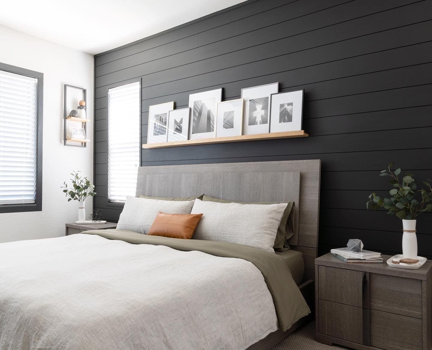 Luxdecor Real Wood Wall Planks – White Shiplap Boards 5 Peel And Stick – 10