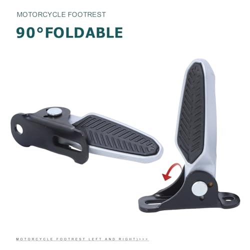 Minho Universal Folded Scooter Footpegs,Foot Rest in Aluminum Alloy