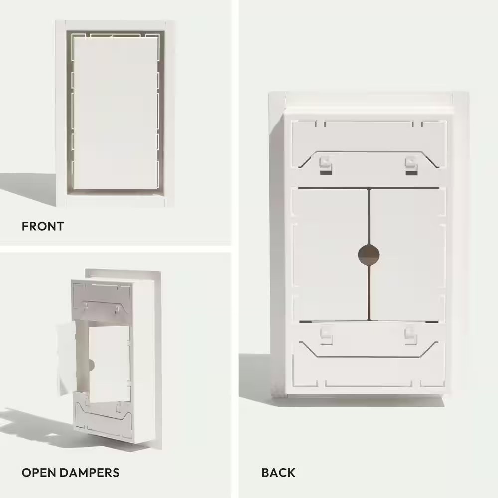 FITTES Framed Wall Vent [Luxe] 10 in. x 30. 25 in.