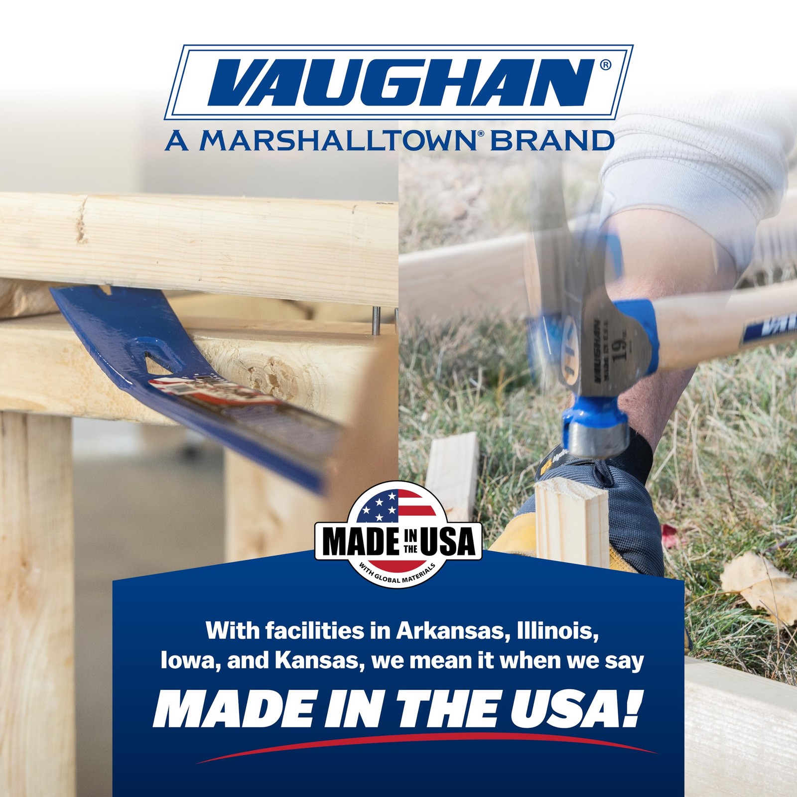 Vaughan Drywall Hatchet Assembled In Usa Polish Milled Crowned Face Wb Vn21001