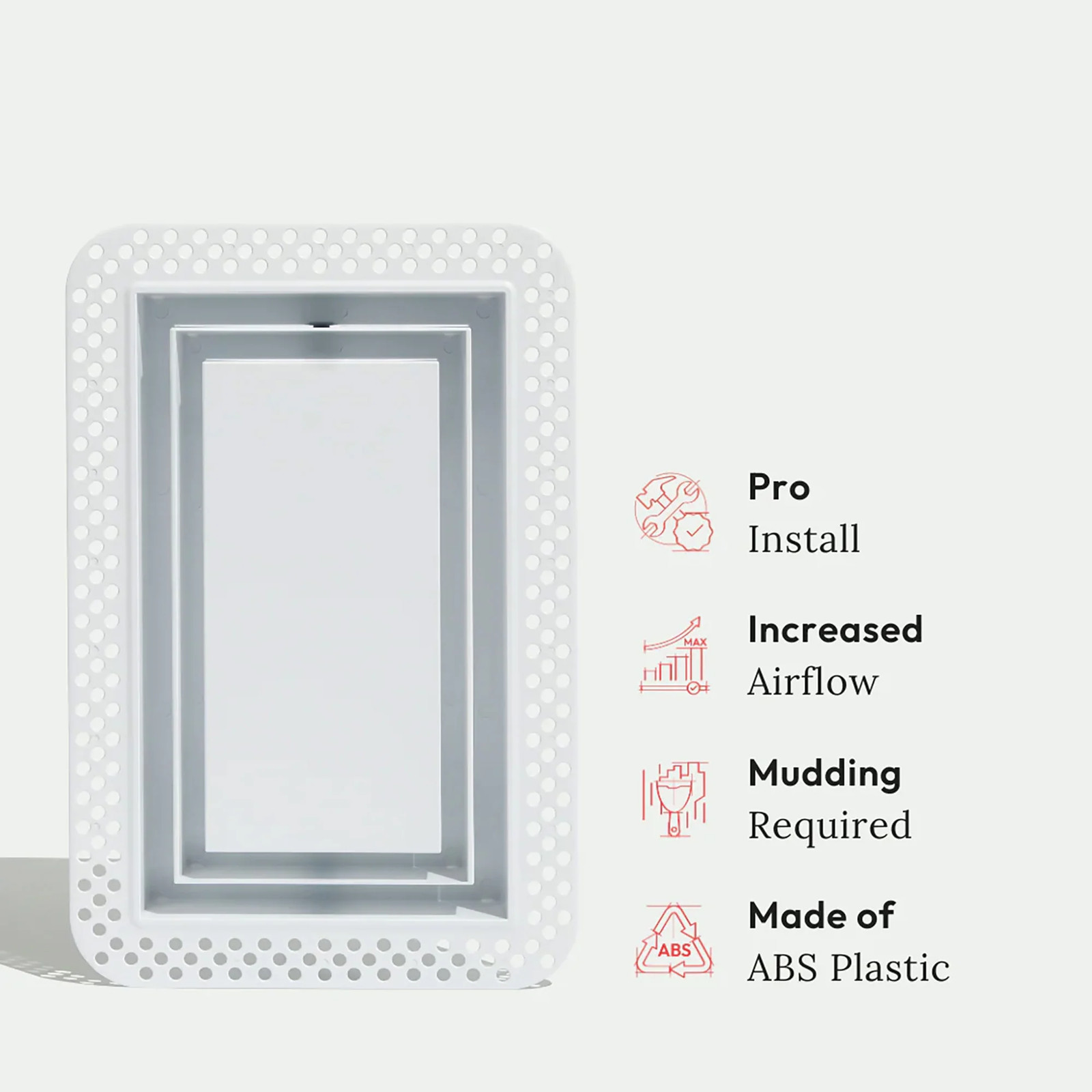 Aria Lite+ Flush High Performance Wall Vent