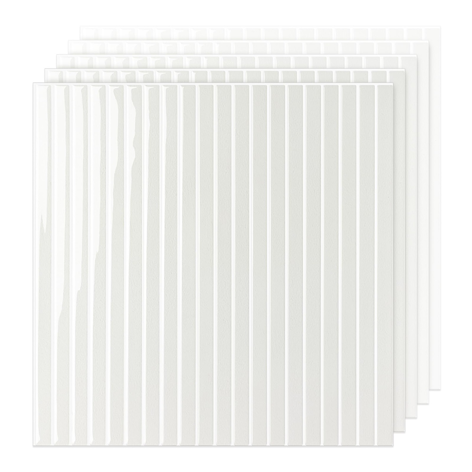 5 Pack Peel and Stick Backsplash Tiles Vinyl Self Adhesive Back Splash Stick OnT