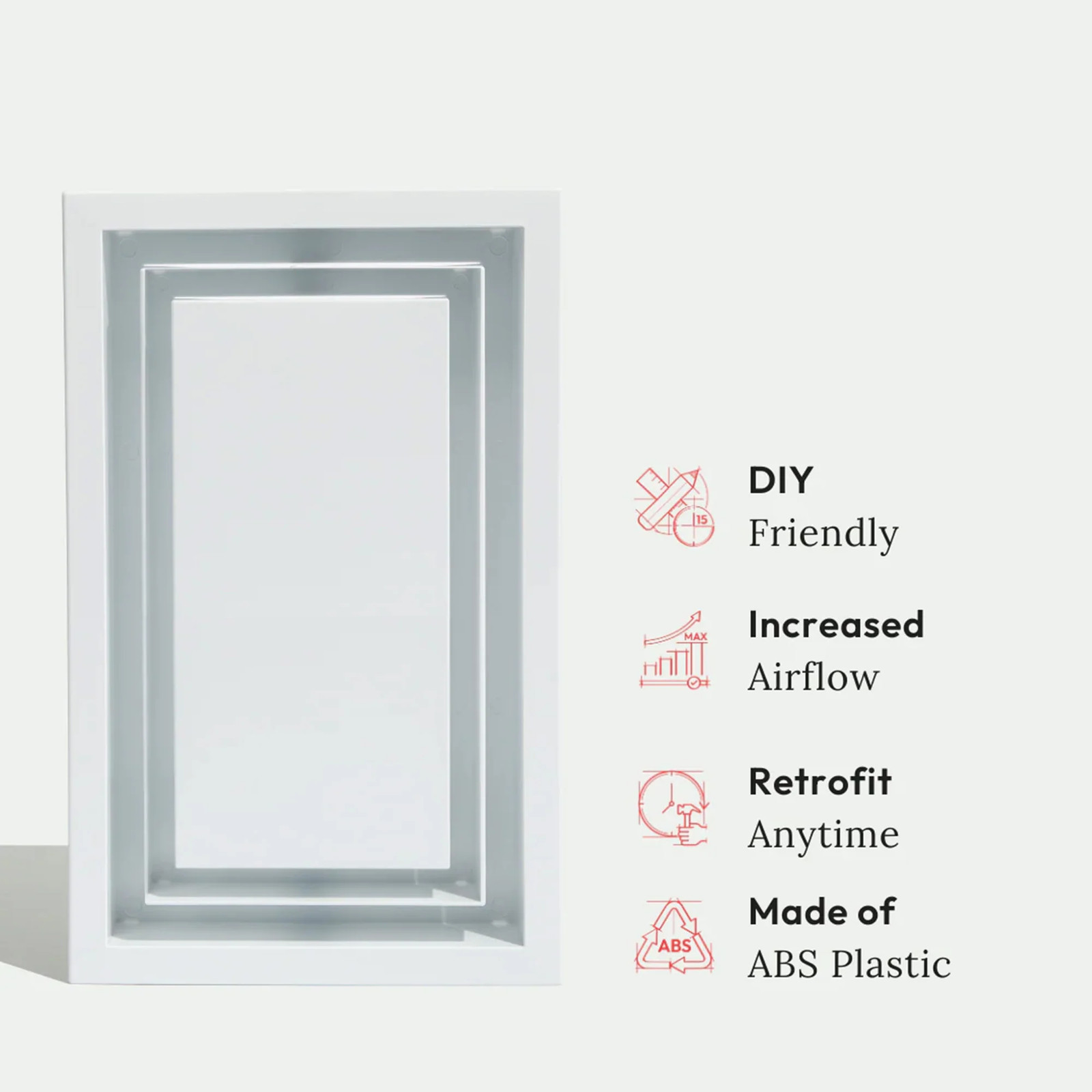 Aria Lite+ Framed High Performance Wall Vent