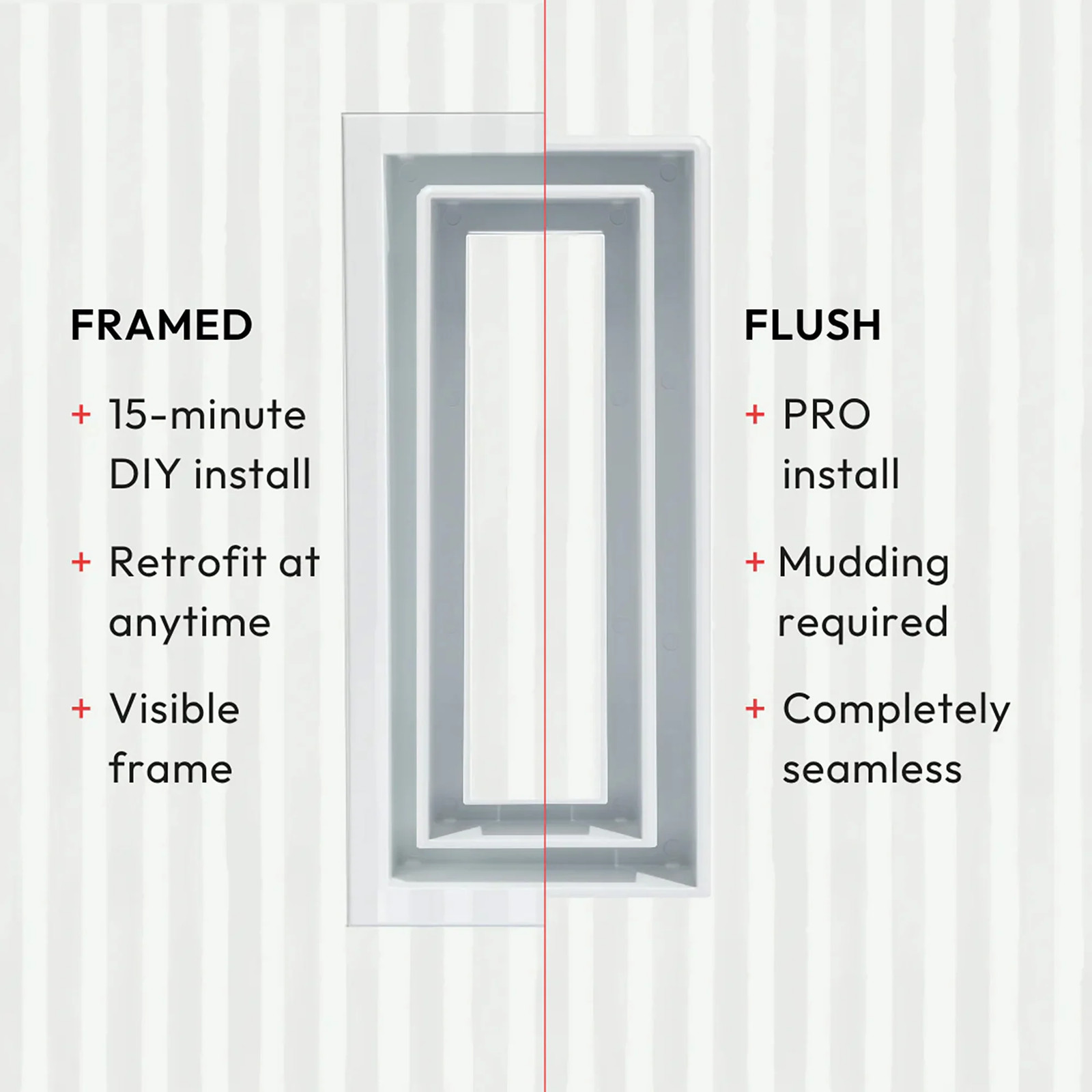 Aria Lite+ Framed High Performance Wall Vent