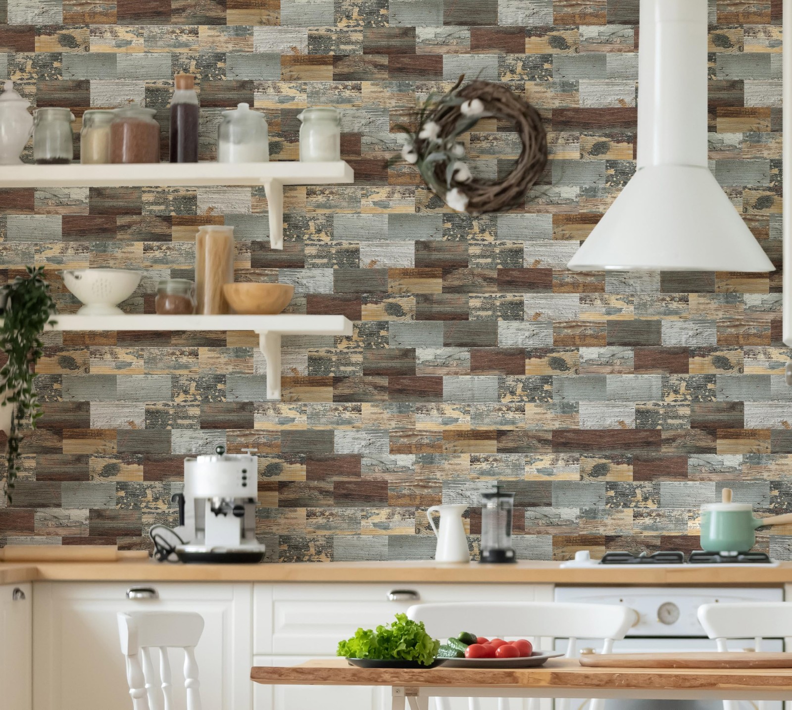 Reovatile 2026 Peel and Stick Backsplash Tile 11.34×11.57 Wall Kitchen Bathroom