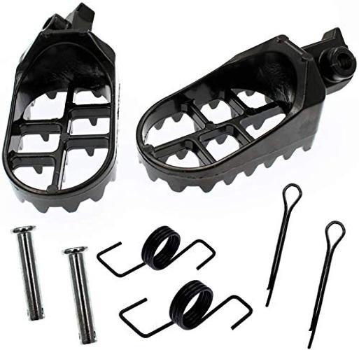 Aluminium Footpegs Foot Pegs Foot Rest Replacement for Dirtbike 50 70 90 110