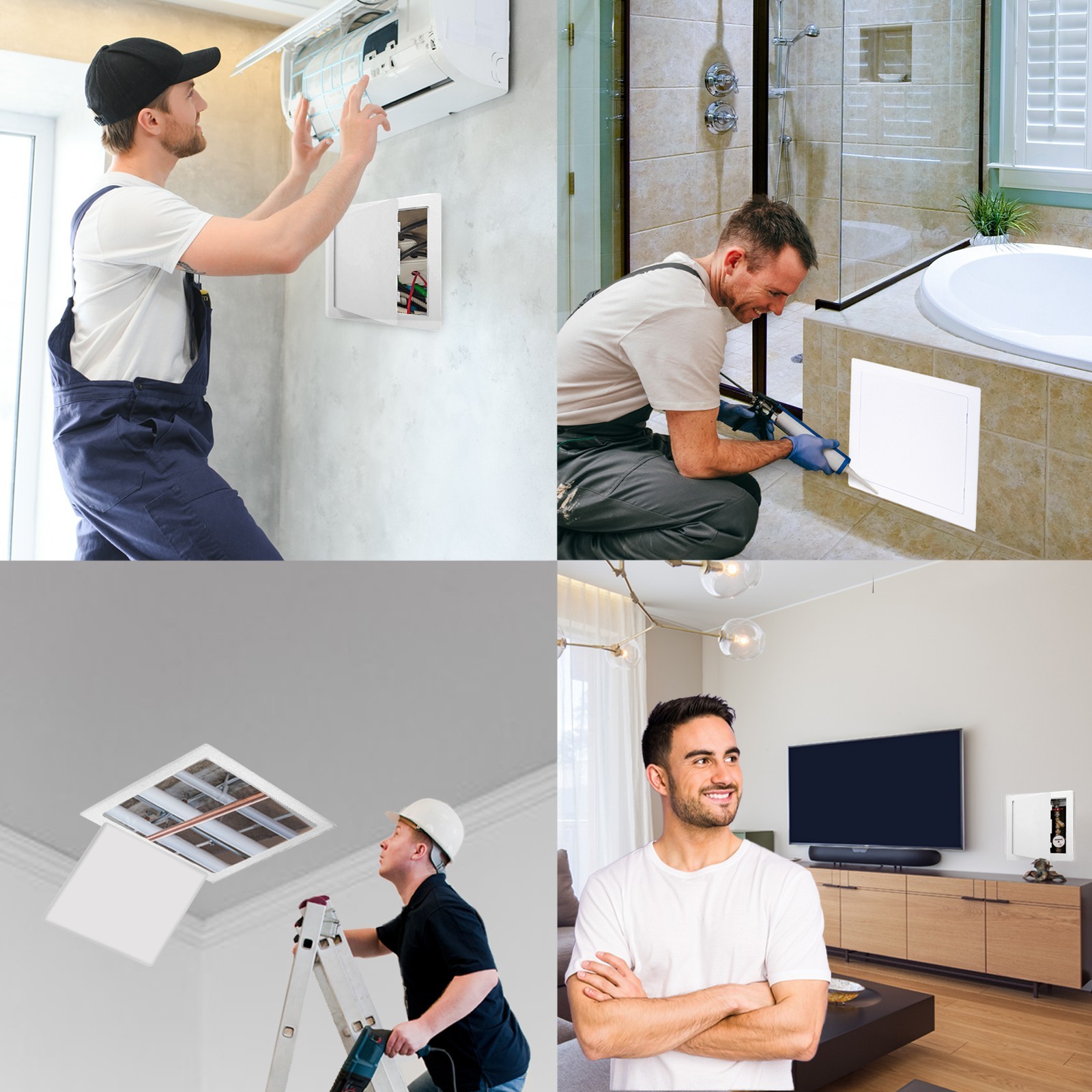 Morvat 10×10 Access Panel with Door for Drywall & Ceiling