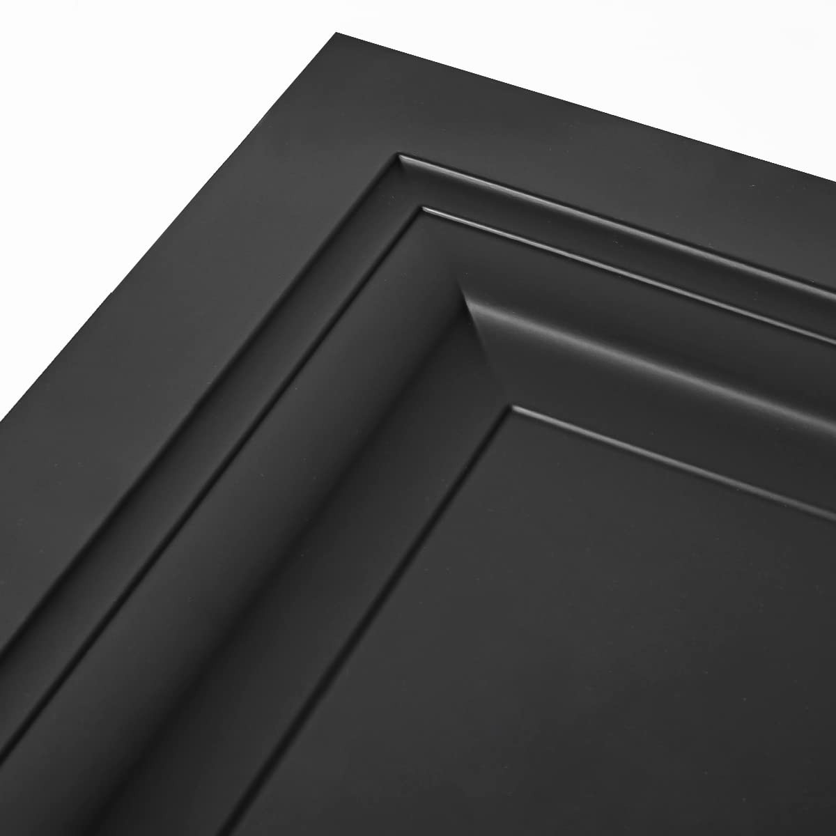 Art3D 12-Pack Square Black Drop Ceiling Tile 2Ft X 2Ft Pvc Ceiling Panel 24 X