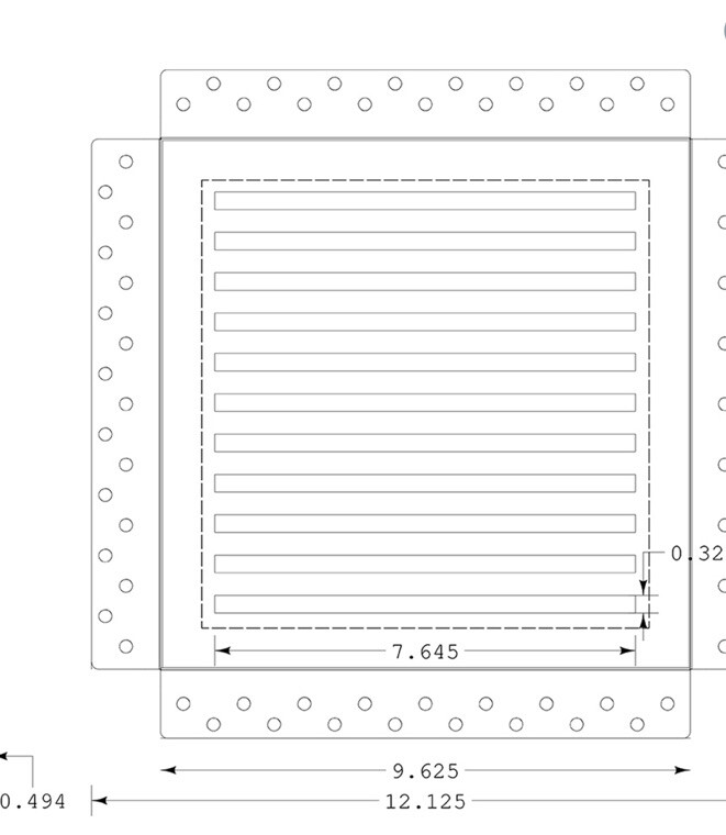 Made2Match MAG-X 10 Removable White Ceiling Exhaust Fan Cover 10”x10”Opening-NEW