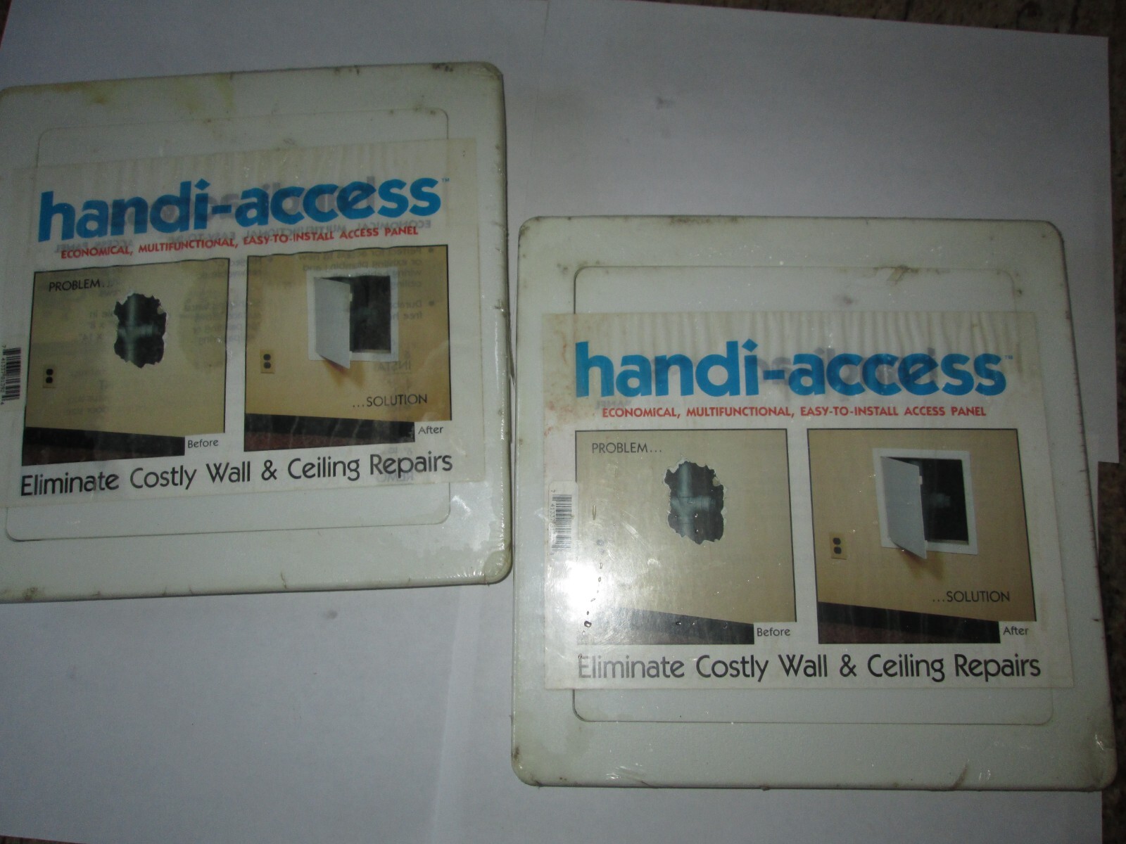 2 – “handi-access” 9 3/4″ square- Access Panel with Door for Drywall & Ceiling