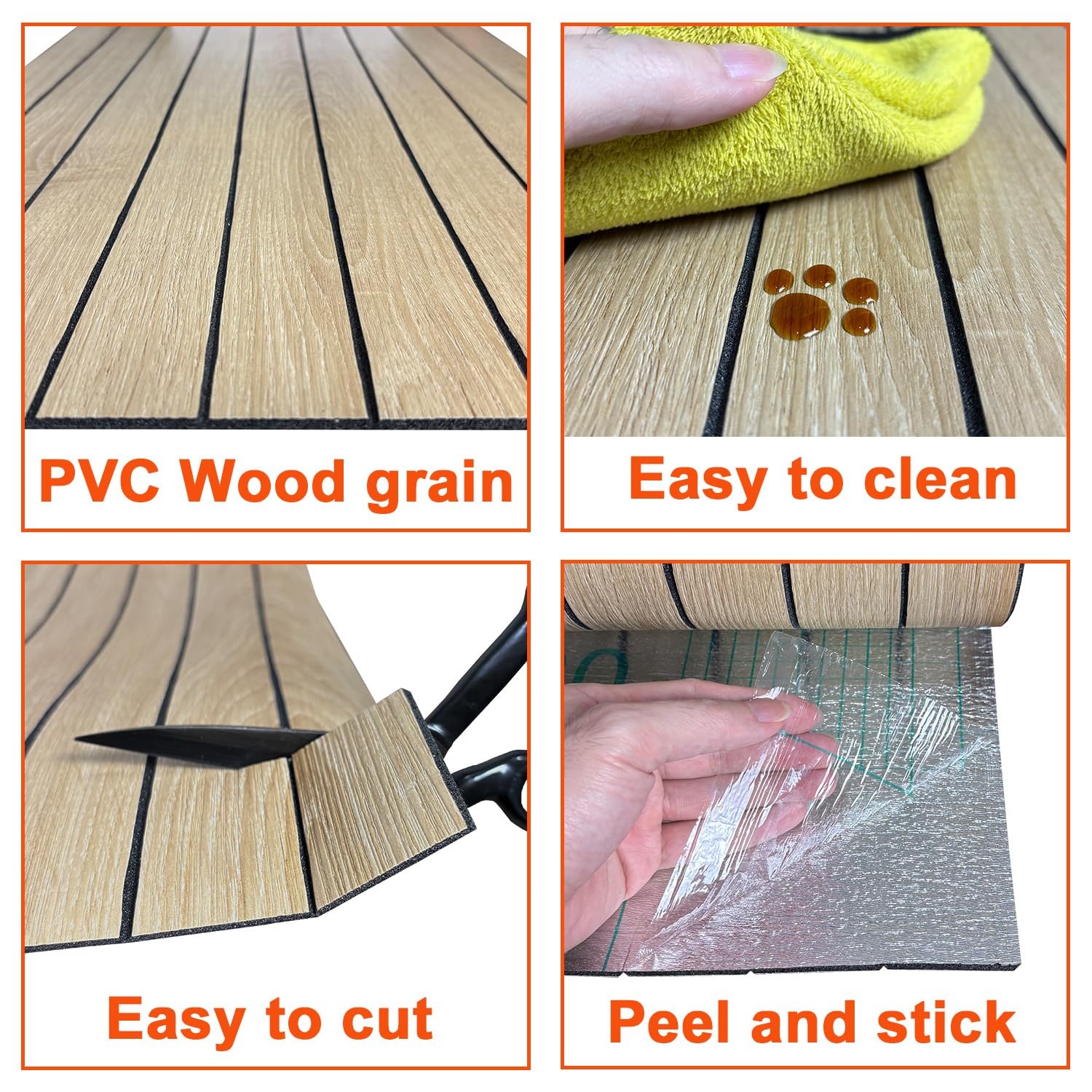 Yu Li 3Dh Peel And Stick Pvc Slat Wall Panel 236X15.75 Self-Adhesive Thick Faux