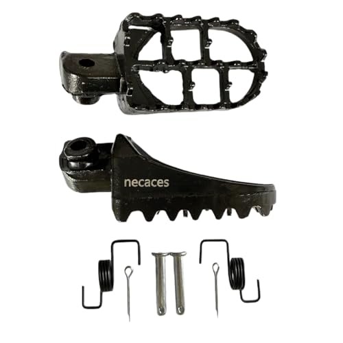 Aluminium Footpegs Foot Pegs Foot Rest Replacement for Dirtbike 50 70 90 110
