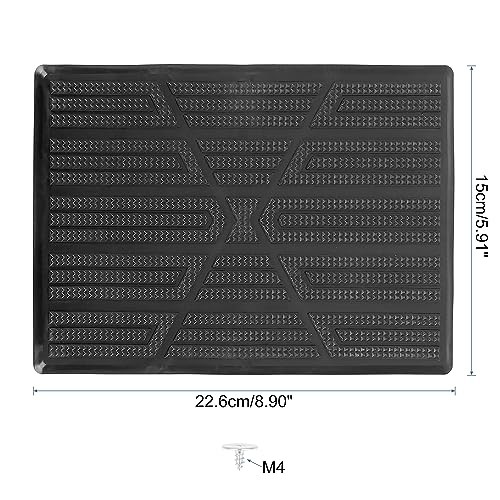 Universal Car Vehicles Trucks Floor Carpet Mat 22.6x15x1cm/8.90″x5.91″x0.39″