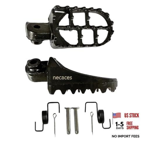 Aluminium Footpegs Foot Pegs Foot Rest Replacement for Dirtbike 50 70 90 110