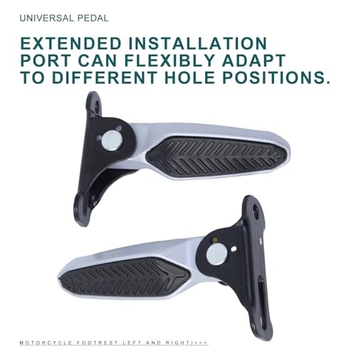Minho Universal Folded Scooter Footpegs,Foot Rest in Aluminum Alloy