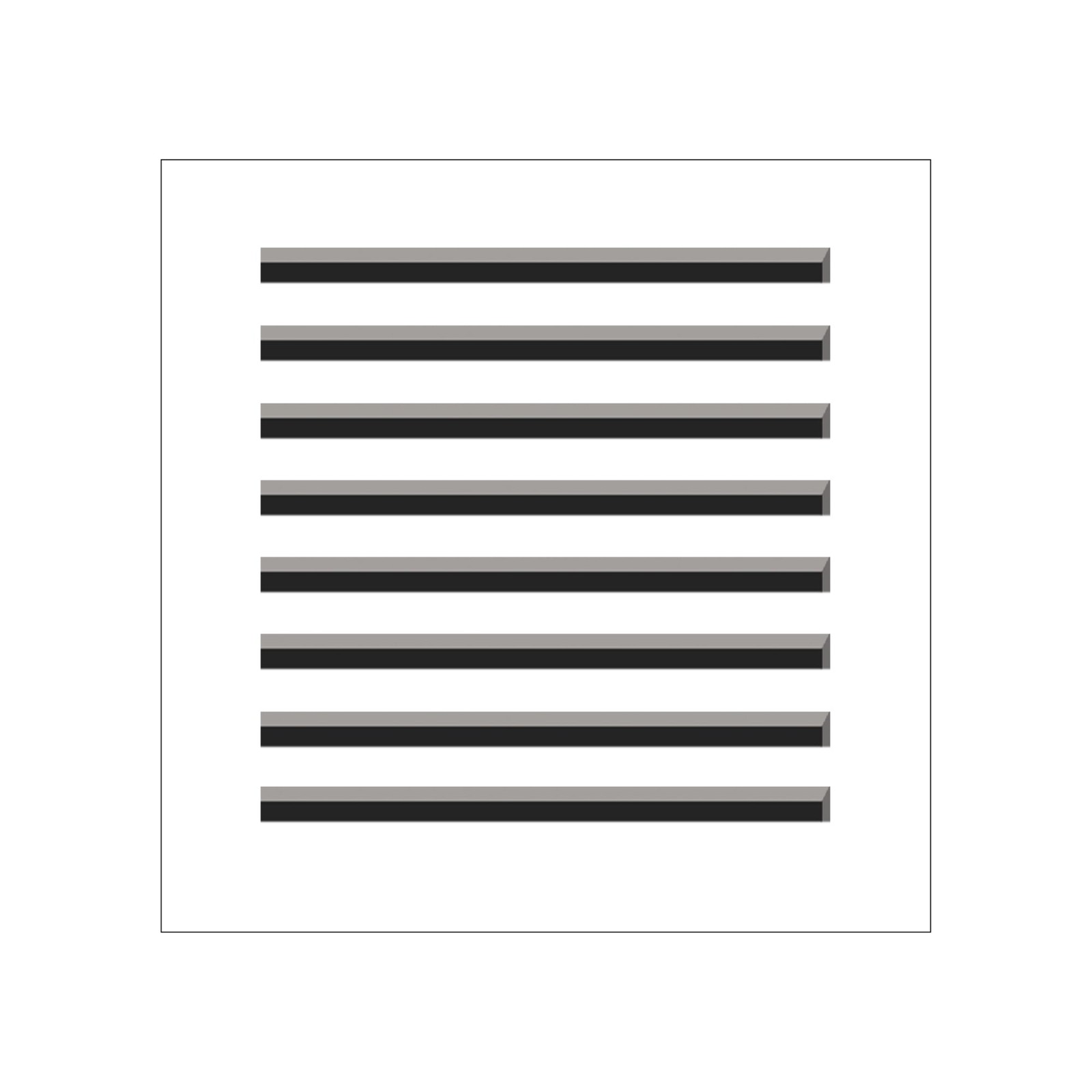 Envisivent Removable Magnetic Mud-In Flush Mounted Wall Air Return Vent