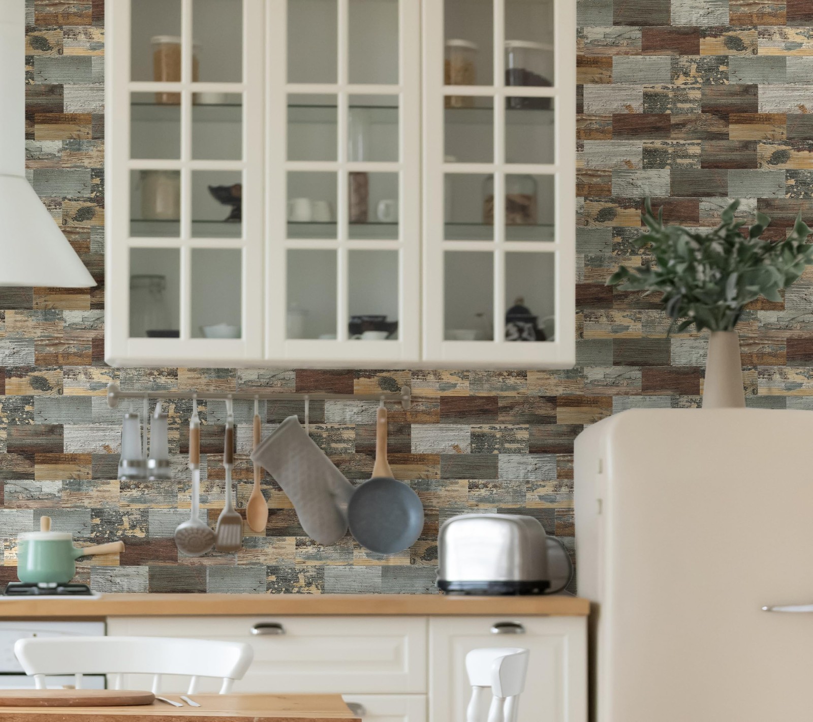 Reovatile 2026 Peel and Stick Backsplash Tile 11.34×11.57 Wall Kitchen Bathroom