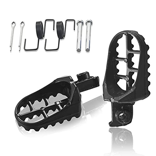 Aluminium Footpegs Foot Pegs Foot Rest Replacement for Dirtbike 50 70 90 110