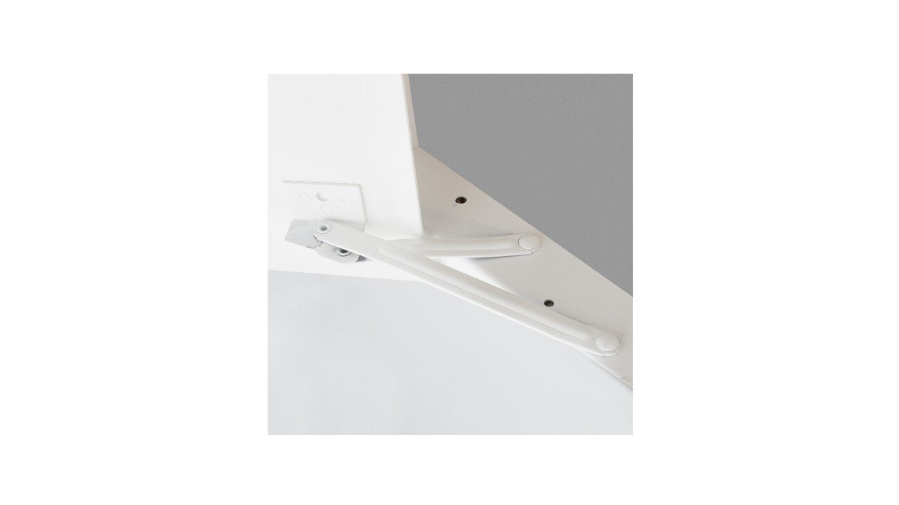 Cendrex panel metal white 22 x 30 gasket hidden flange screwdriver cam latch