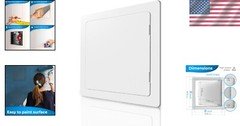 Impact-Resistant Drywall Access Panel – 8 x 8 Inch for Plumbing & Electrical