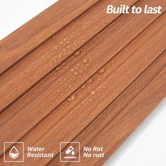 WPC Wainscoting Panels, 16-Pack 48 X 6 Inch 3D Wall Accents for Interior Wall De