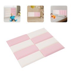 Wall Panels Pack of 8, Self-Adhesive Wall Panel, Anti-collision Wall Padding