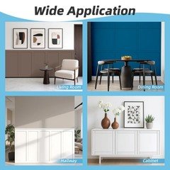 Art3D Premade Board And Batten Paintable Wainscoting Kit Mdf Accent Wall Panel