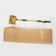 Wallboard Mud Compound Putty Finishing Box Tool, Yellow Metal Wall Painting Tool