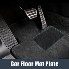X AUTOHAUX Universal Car Vehicles Trucks Floor Carpet Mat Patch Heel Scuff