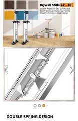 Olenyer Drywall, Painting Stilts 24″-40″New Box Literally Got Snacked On By Dog