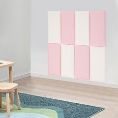 Wall Panels Pack of 8, Self-Adhesive Wall Panel, Anti-collision Wall Padding