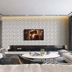 INMOZATA 3D Wall Panels for Interior Wall Decor, 33 Pack 12 x 12 Inch Decorative