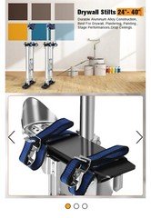 Olenyer Drywall, Painting Stilts 24″-40″New Box Literally Got Snacked On By Dog