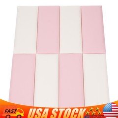 Wall Panels Pack of 8, Self-Adhesive Wall Panel, Anti-collision Wall Padding