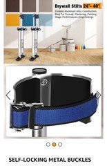 Olenyer Drywall, Painting Stilts 24″-40″New Box Literally Got Snacked On By Dog