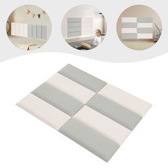 Wall Panels Pack of 8, Self-Adhesive Wall Panel, Wall Padding
