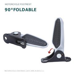 Minho Universal Folded Scooter Footpegs,Foot Rest in Aluminum Alloy