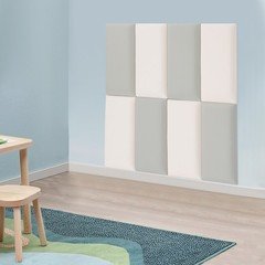 Wall Panels Pack of 8, Self-Adhesive Wall Panel, Wall Padding