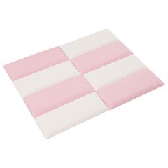 Wall Panels Pack of 8, Self-Adhesive Wall Panel, Anti-collision Wall Padding