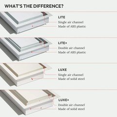 Aria Lite+ Flush High Performance Wall Vent