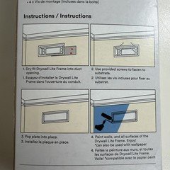 Aria Lite Framed Wall Vent