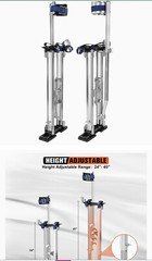 Olenyer Drywall, Painting Stilts 24″-40″New Box Literally Got Snacked On By Dog