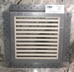 Made2Match MAG-X 10 Removable White Ceiling Exhaust Fan Cover 10”x10”Opening-NEW