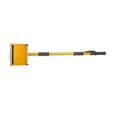 Wallboard Mud Compound Putty Finishing Box Tool, Yellow Metal Wall Painting Tool