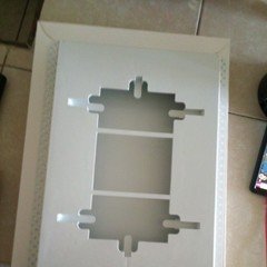 Aria Luxe+ Framed Wall Vent High Performance Return Aria Vent White 10×14
