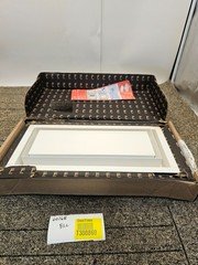 FITTES DWFR6X14SWH-HP Aria Luxe+ Framed High Performance Wall Vent 6×14 Inch